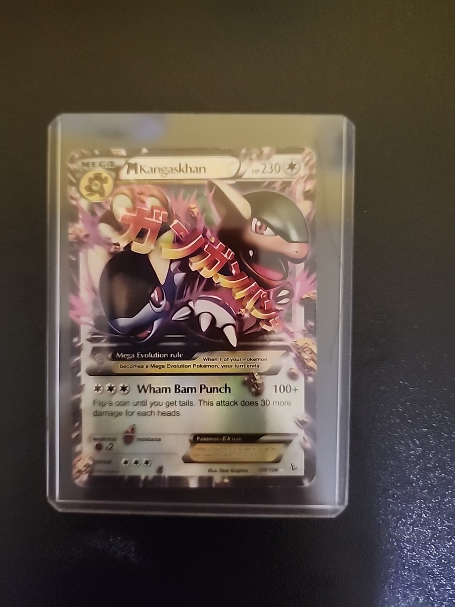 m/mega kangaskhan pokemon card xy flashfire holo rare - Mega-Kangaskhan-EX (109) - Description coming soon... 2014 Pokémon XY Flashfire Mega
