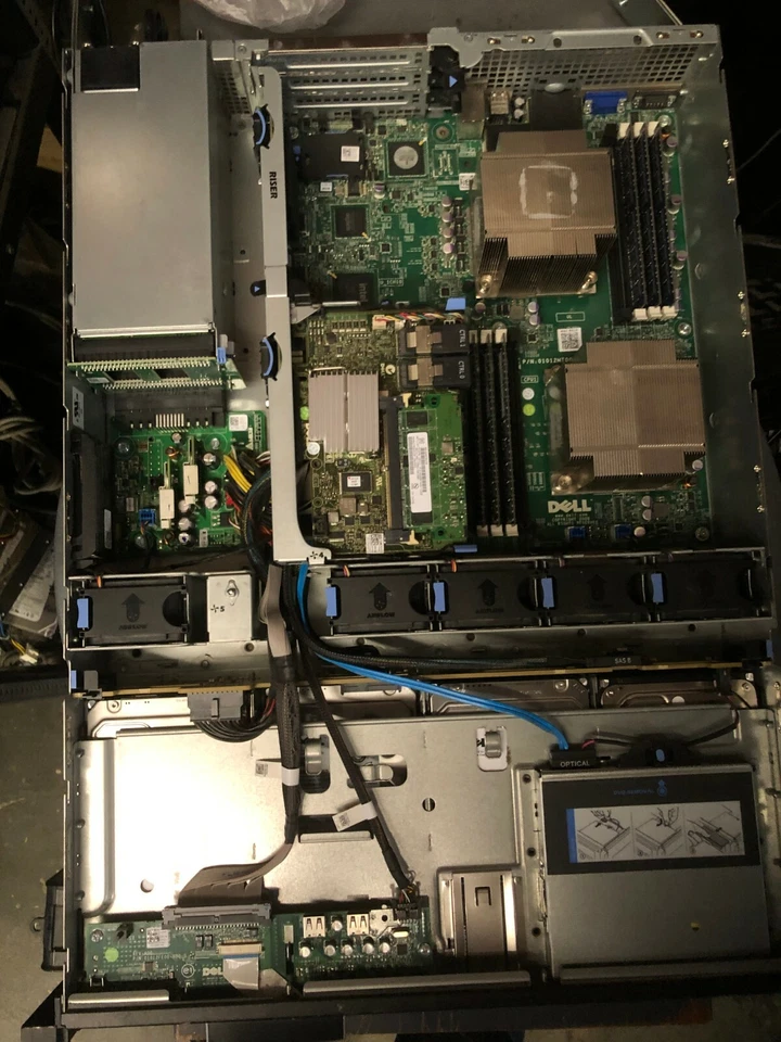 Dell PowerEdge R510 Rack Server 2 Xeon E5630 @ 2.53 GHz 12 GB Ram 5TB  - Image 2 of 4