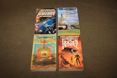 Lot of 4 Fred Saberhagen PBs - Berserker, A Century of Progress, Pyramids +