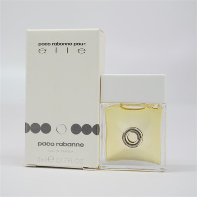 Pour Elle by Paco Rabanne 5 ml/ 0.17 oz Eau de Parfum Mini NIB