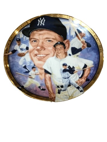 RARE Mickey Mantle Greatest Switch Hitter Sports Impressions 8.5  display picture 1