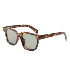 Flat Top Perfect Sunglasses for Women - Square Frame Full UV Protection Shades