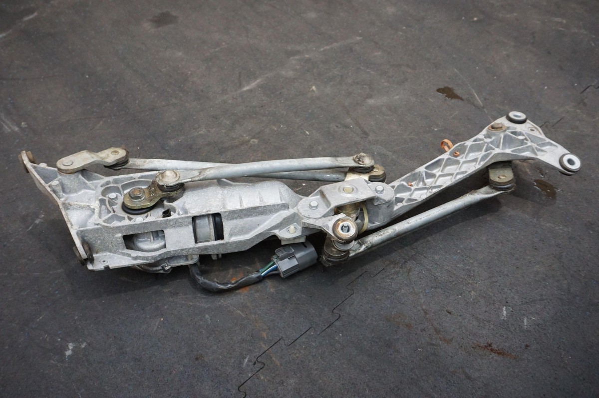 Front Windshield Wiper Motor & Linkage OEM 76530-SL0-A01 Honda