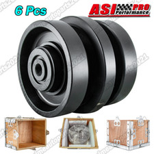 6Pcs ASI Heavy Duty Track Bottom Roller For Bobcat T870 CTL Undercarriage