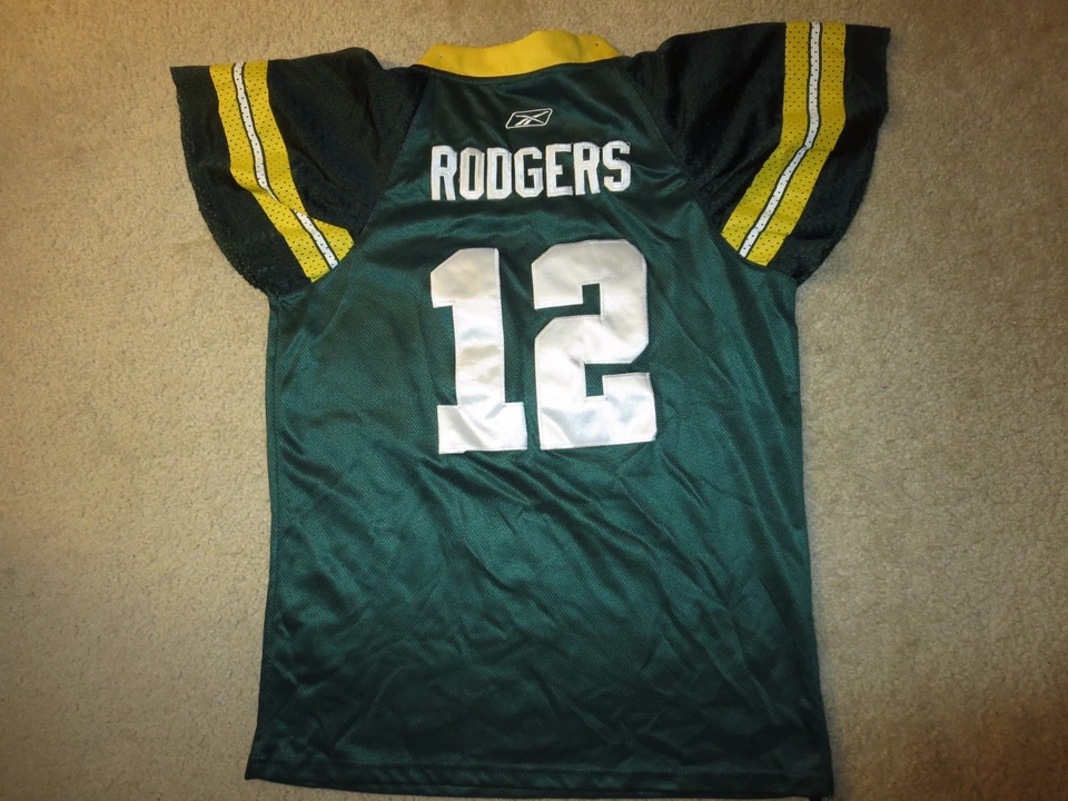 Camiseta para mujer Aaron Rodgers #12 Green Bay Packers NFL Reebok XL Foto 2 de 2