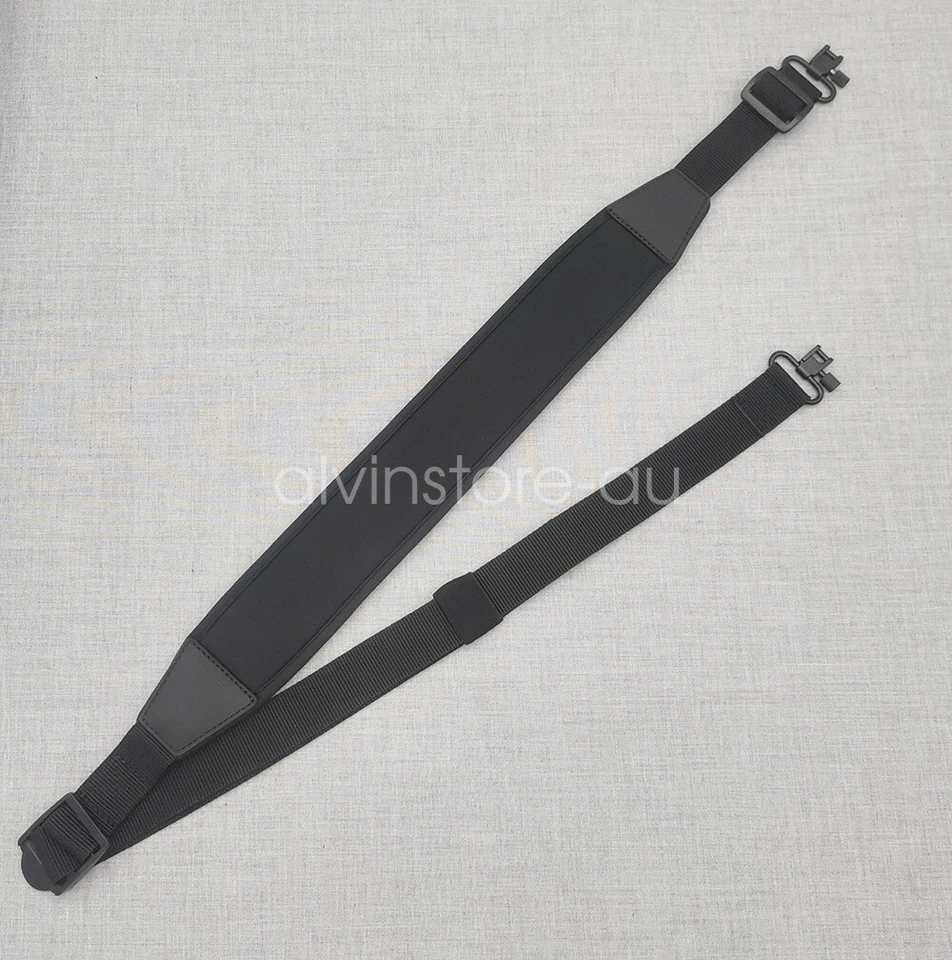 Gun Sling with Non-slip Padded Adjustable Strap Swivel for Hunting Rifle Shotgun - image 2 of 4