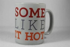 Word Coffee Cup / Mug 'Some Like It Hot' by About Face Designs #181458 NIB!