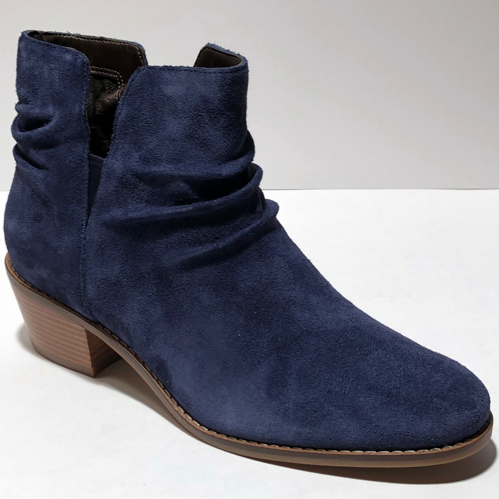 alayna slouch suede bootie