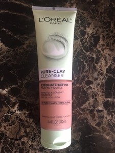 pure clay cleanser exfoliate & refine