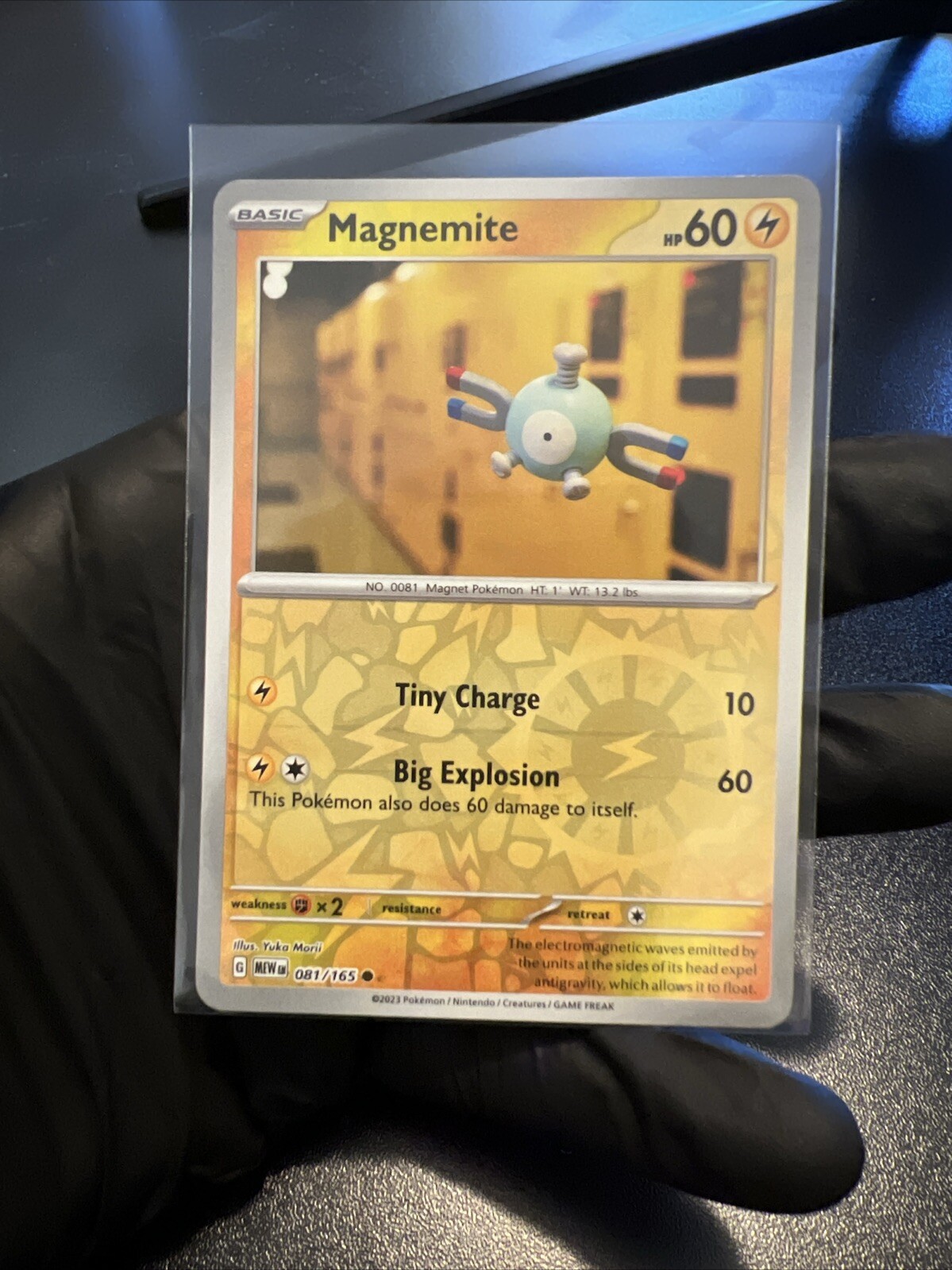 Magnemite 081/165 151 Reverse Holo