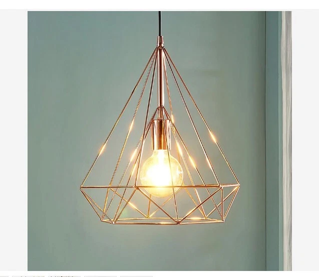 Geometric cage sale light