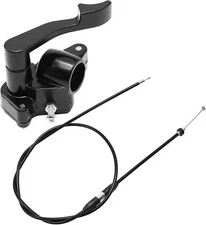 Universal Motorcycle ATV Pit Bike 50-150cc Thumb Throttle Accelerator Cable Set