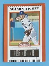 2019 Contenders Draft Picks SEASON TICKET #12 JONATHAN INDIA RC Rookie Reds