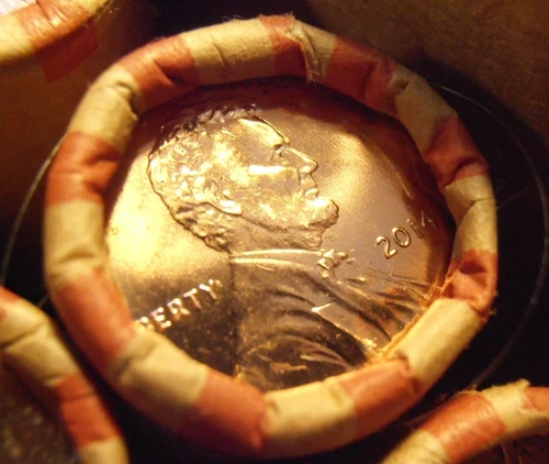 2014 P Lincoln Cent BU OBW Roll