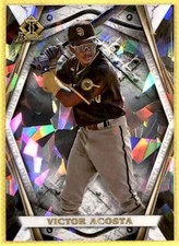 2022 Bowman Chrome Invicta Atomic Refractor 118/150 Victor Acosta #BI-3 TS8