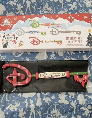 Disney Christmas Mystery Key - Mickey. Only Opened To View Key