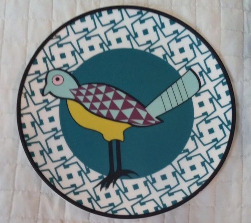 IMAGES D'ORIENT Birds Of Paradise Plate. Jade Porcelain - Picture 7 of 9