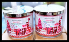 Lot of 2 Bath & Body Works Holiday Large 3-Wick Scented Candle 14.5oz Festive