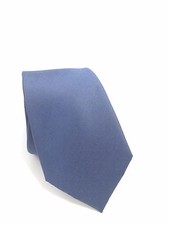  125 Kenneth Cole Men S Necktie Dress Blue Solid Casual Skinny Neck Tie 60x2.5