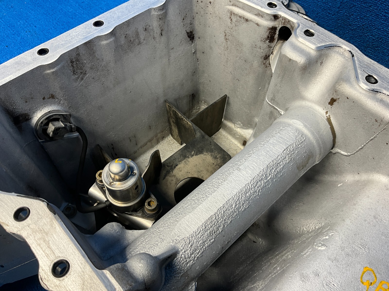 💎2014-2017 MASERATI GHIBLI QPORTE SQ4 3.0L AWD ENGINE OIL SUMP PAN ASSEMBLY OEM