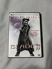 Blade II DVD, 2002, Platinum Series 2-Disc Set with Animated Menus