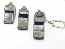 ANTIQUE - Brass /Bronze -Whistle /3 pieces will be sent