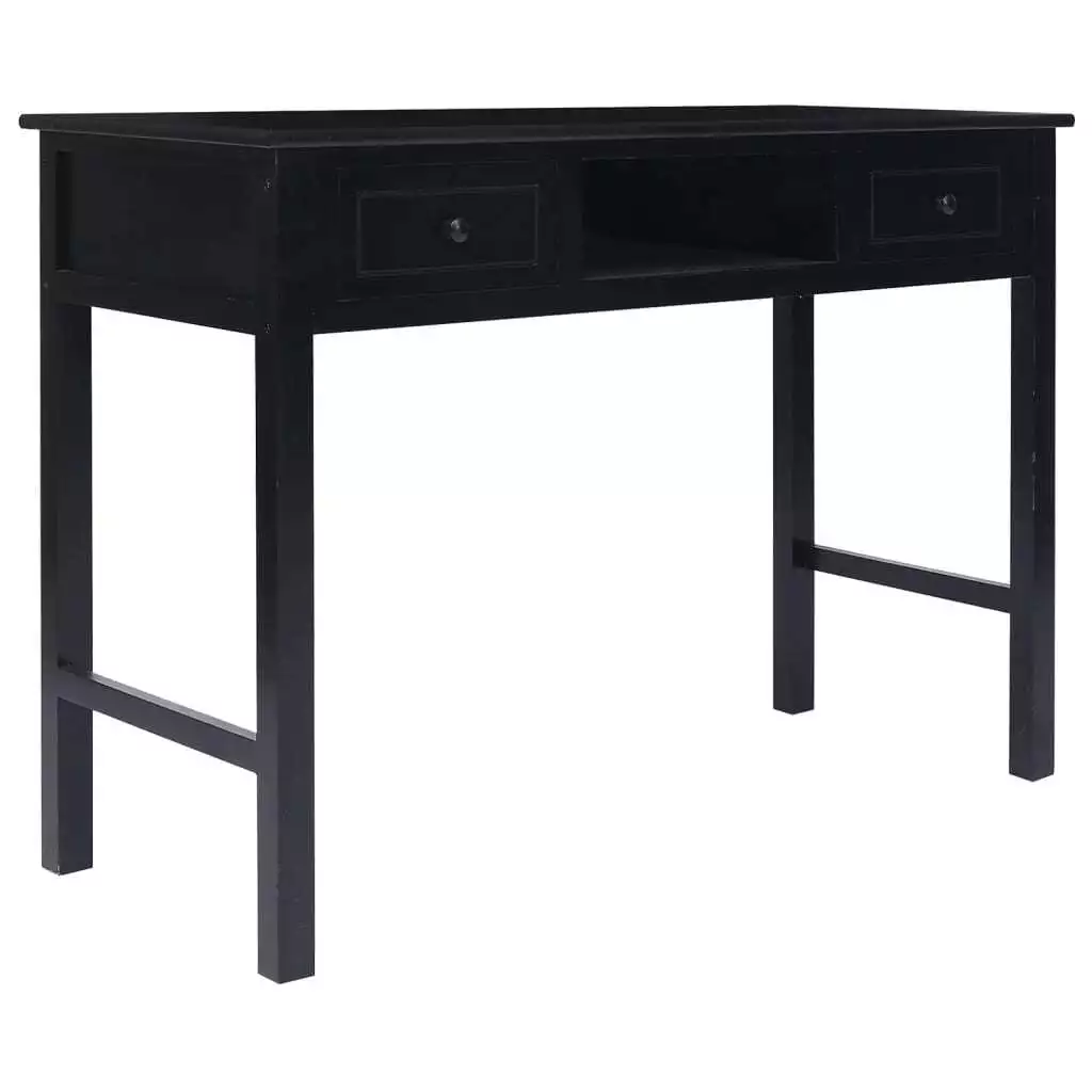 Solid wood 2024 white writing desk