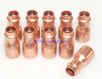 10 X Viega Profipress ReduzierstÜCk 28 Mm X 18 Mm Fitting Pressfittinge 296384