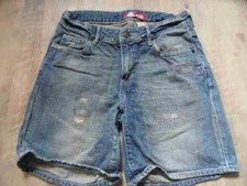 Short jean cool H&M &NOW look détruit taille 152 avec NEUF RC117