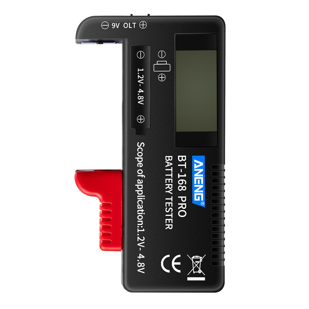BT168D BT168 Pro Tester digitale della capacità batteria LCD BT-168D for batterie AA AAA da 9 V e 1,5 BT-168(BT168 Pro