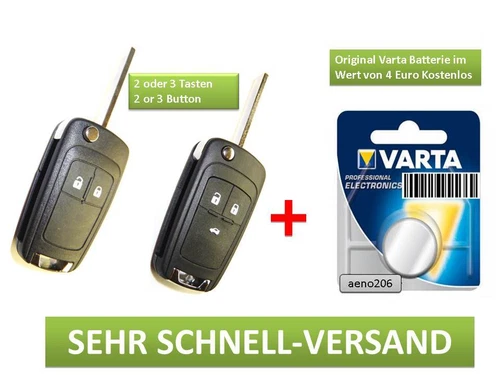 Key Shell Case for Vauxhall Chevrolet Astra Insignia Vectra Key Cle Case Chiave