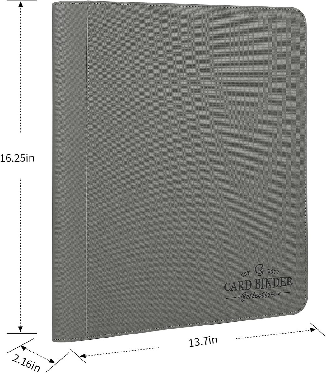 card binder collections est 2017 Amazon.com: Foalgo Trading Card Binder, Card Collection Binder Album Folder  with 540 Side Loading Pockets, 9 Pocket Trading Card Album Folder for  TGC,MTG, Baseball Cards, Yugioh : Toys & Games
