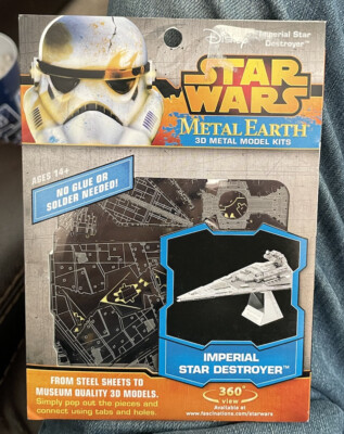 Fascinations Metal Earth Imperial Star Destroyer Laser Cut 3D Metal Model Kit