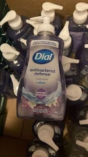 Dial Antibacterial Defense Liquid Hand Soap, Lavender + Aloe, 11 oz  (3 Pack)
