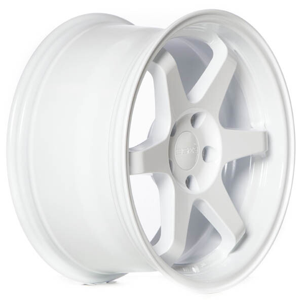9SIX9 SIX-1 17x9 5x114.3 +35 GLOSS WHITE WHEEL TE37 STYLE DEEP