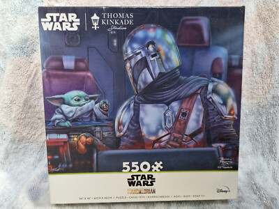 Ceaco Thomas Kinkade Star Wars Jigsaw Puzzle - 'A New Direction' 550 Piece Puzzle - View #8