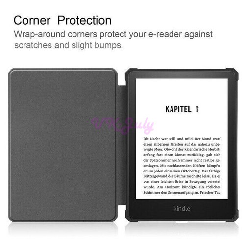 Auto Sleep Wake Shockproof PU Leather Case Cover For Kindle Paperwhite 11th Gen - Picture 8 of 48