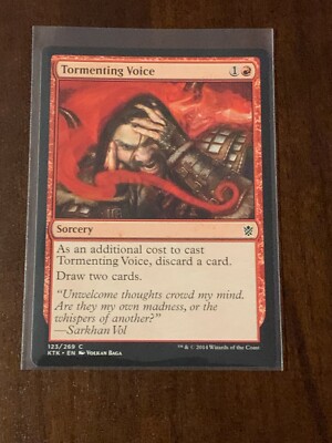 Magic the Gathering Khans of Tarkir Tormenting Voice