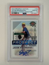 2024 Panini Prospect Edition - Jacob Misiorowski #156 Holo Signatures (AU, RC)