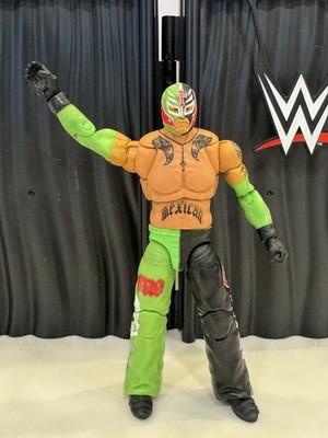 WWE Rey Mysterio Custom Ultimate edition figure elite  wcw  (read description)