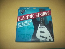 ELECTRIC STRINGS NICKEL-PLATED STEEL SET OF 6 EXTRA LIGHT GAUGE .009-.042