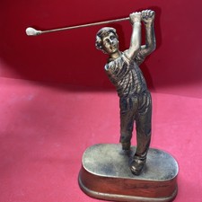 Golfer Trophy Tournament Club Award Sculpture 9 Use For Art Pc Or Trophy