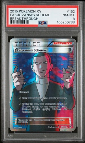 Giovanni's Scheme graded PSA 8 for sale on eBay