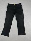 Draggin Jeans Women's Motorcycle Protective Lined Denim Jeans Size 10 W32" Black