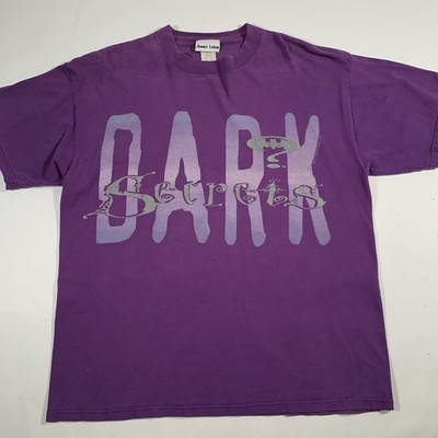 VTG 90s Batman Dark Secrets Riddler T-Shirt OSFA Fits XL X-Large 1995 DC Comics