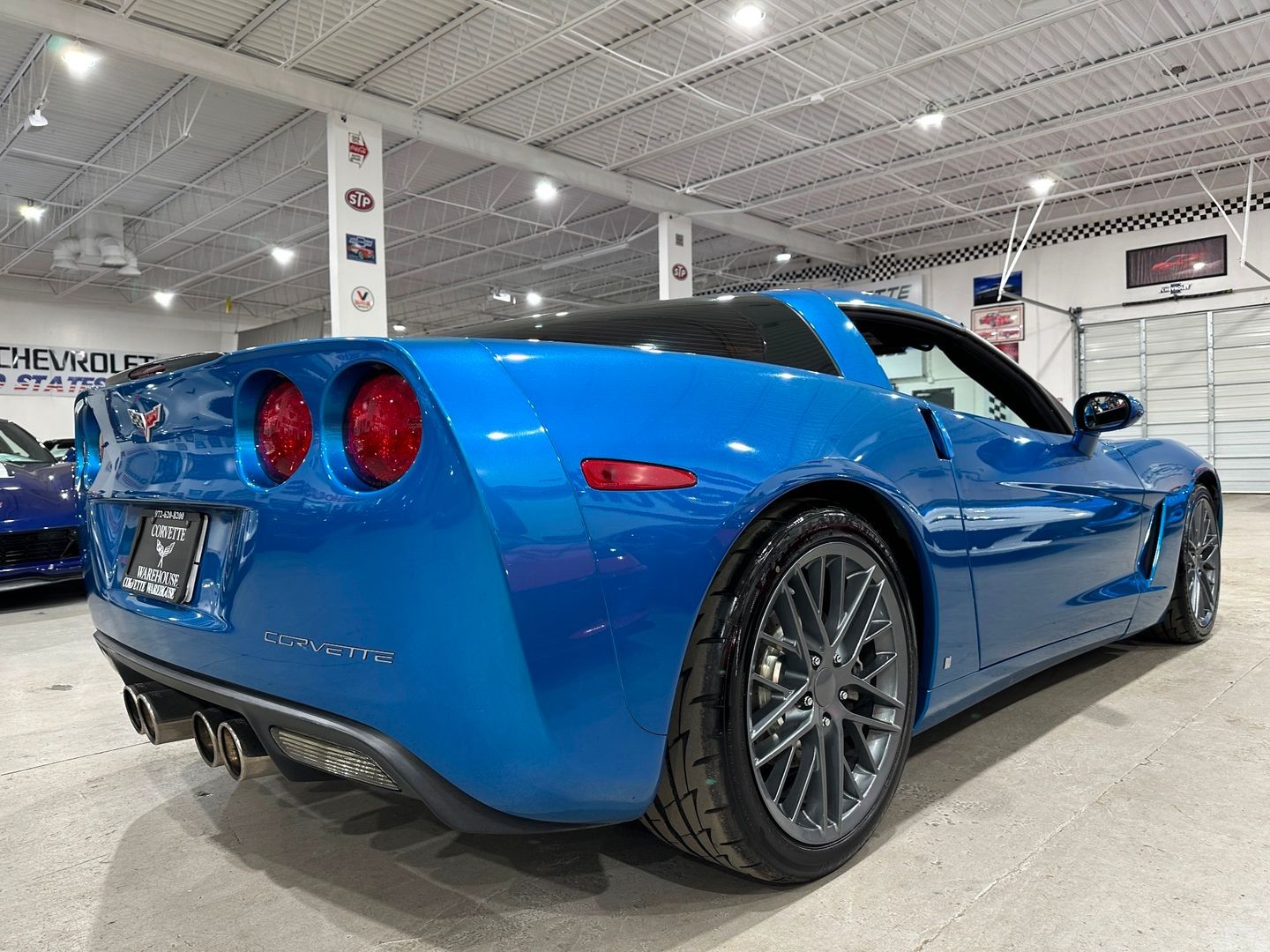 2008 [85U] Jetstream Blue Metallic Tintcoat Chevrolet Corvette   | C6 Corvette Photo 7