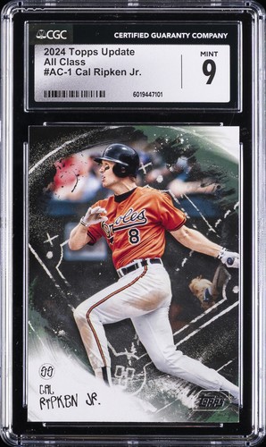 2024 TOPPS UPDATE #AC-1 CAL RIPKEN JR CGC 9