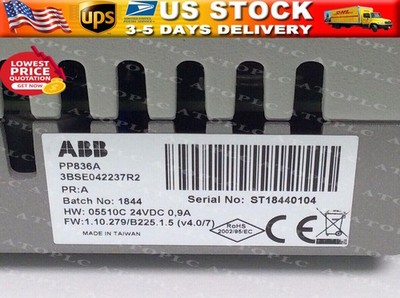 Mint Condition ABB Control panel 800 PP836A 3BSE042237R2