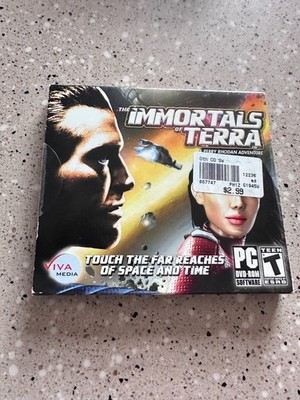 The Immortals Of Terra Video Game Pc Cd Point Click Adventure 2000