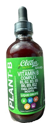 Vitamin B Complex Liquid Drops | Thiamine B1, B6, B2, B3, B4, B5, B7 B9, B12, Ni